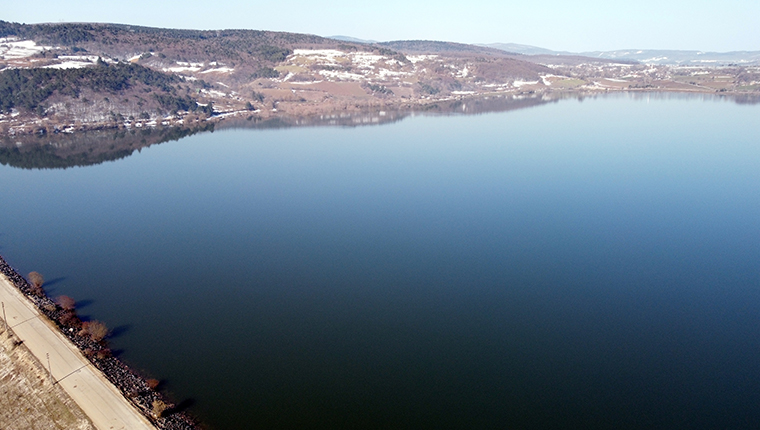 Bolu'daki Gölköy Barajı son yağışlarla tamamen doldu