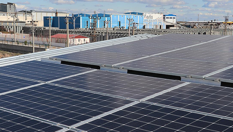 OSB'lerde güneş enerjisine dayalı tesislere ilişkin sınırlama kaldırıldı