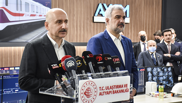 Gayrettepe-İstanbul Havalimanı metro hattının yüzde 98'i tamamlandı