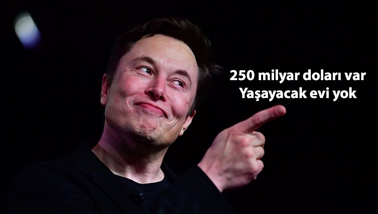 Evinin olmadığını açıklayan Elon Musk arkadaşlarında kalıyor!
