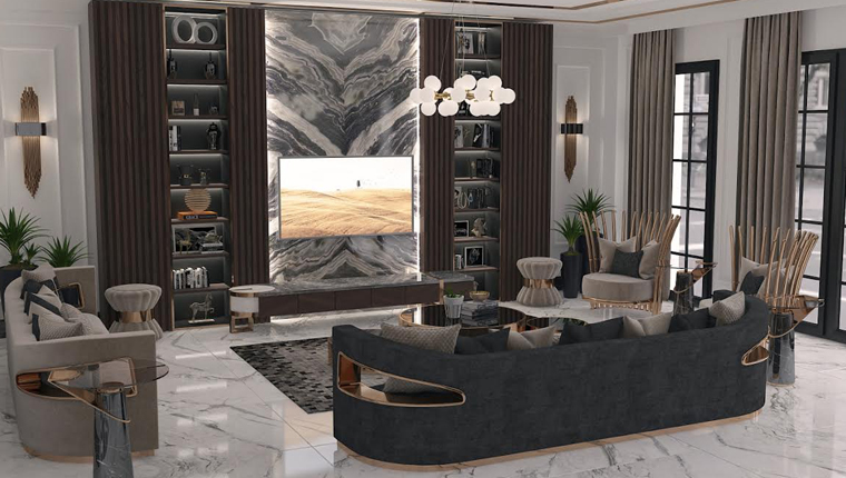 Alım gücü yüksek çiftlerin mobilya tercihi "modern lüks"