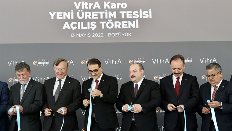 VitrA Karo'nun Bilecik Bozüyük'teki yeni tesisi açıldı