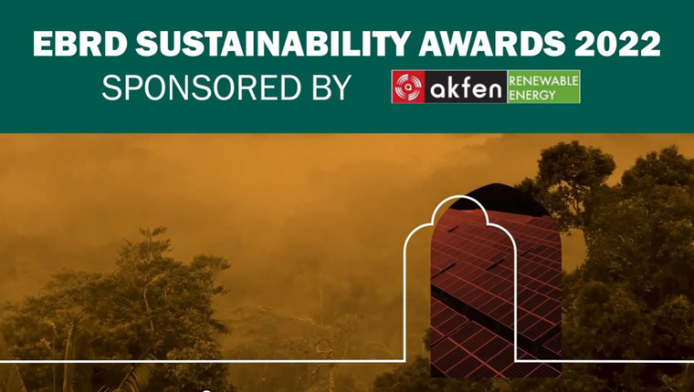 Akfen, EBRD Sürdürülebilirlik Ödülleri'ne 9'ncu kez sponsor oldu!