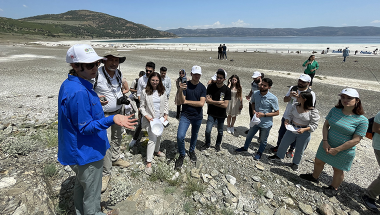 Salda Gölü Özel Çevre Koruma Bölgesi iklim elçilerine anlatıldı