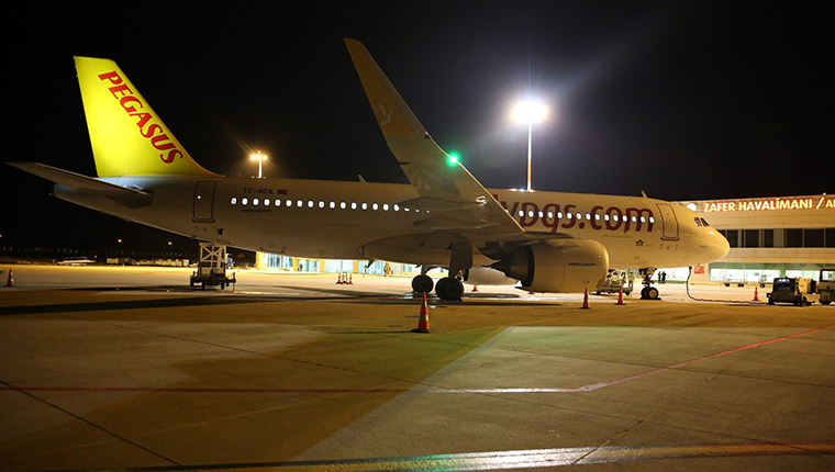 Pegasus'un Sabiha Gökçen-Zafer Havalimanı uçuşları başladı