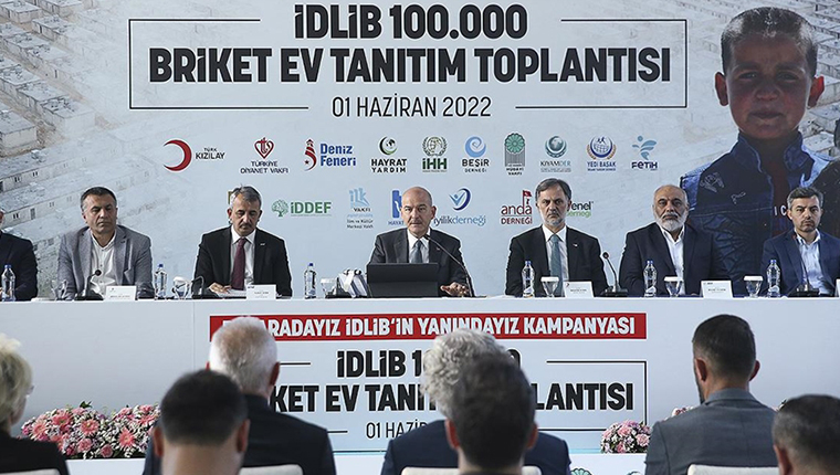 Suriye'nin kuzeyinde 59 bin 679 briket ev tamamlandı