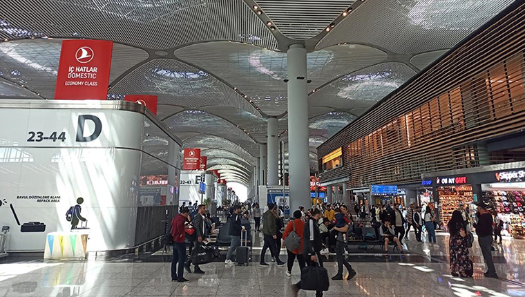 Hava yolu kullananların sayısı 5 ayda 57 milyonu aştı