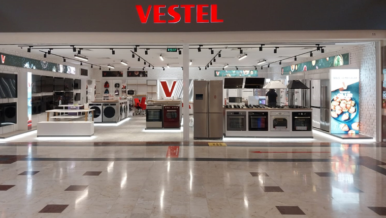 M1Konya AVM Vestel mağazası yenilendi