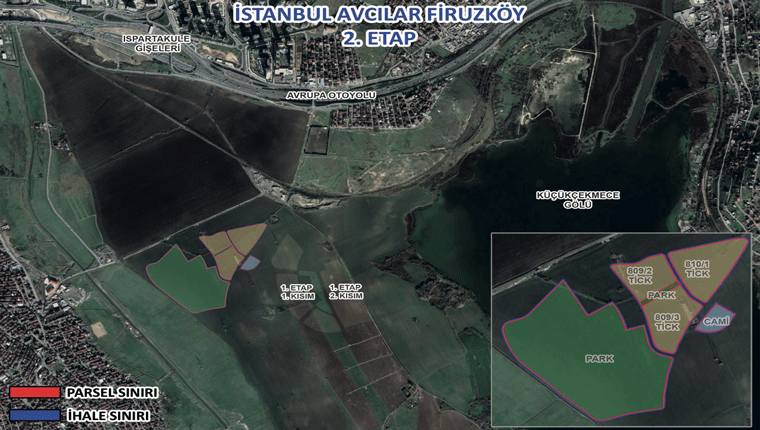 Emlak Konut Avcılar Firuzköy 2. Etap arsası ihaleye çıkıyor!