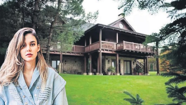 Berfu Yenenler'in kütük evi "kabuslar evi"ne dönüştü!