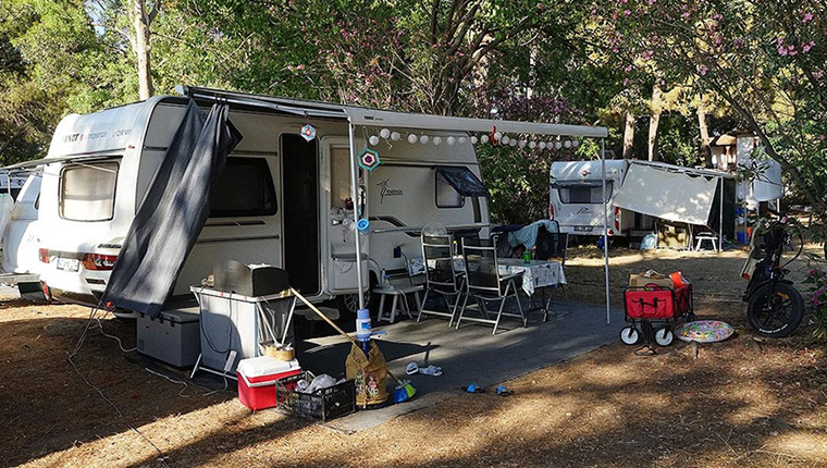 Kuzey Ege'deki çadır ve karavan kamplarında bayram rezervasyonları doldu