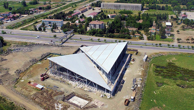 Karadeniz Bölgesi'nin ilk Bilim Merkezi ve Planetaryum inşası sürüyor