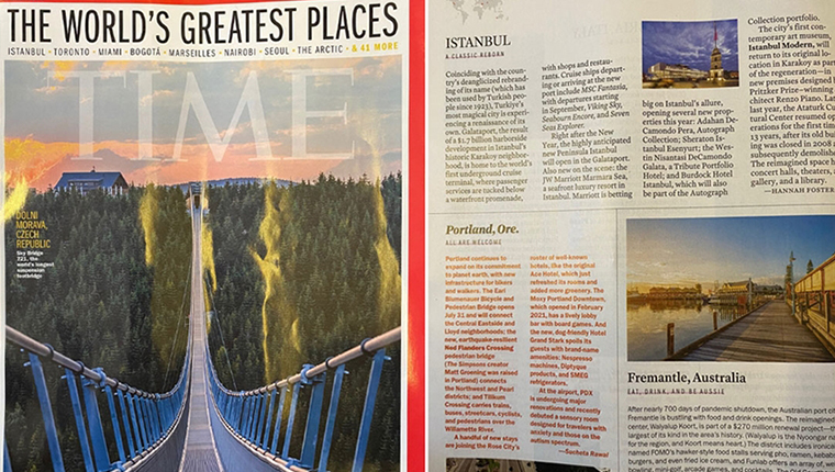 İstanbul, Time dergisinin 'Dünyanın En Harika Yerleri' listesine girdi