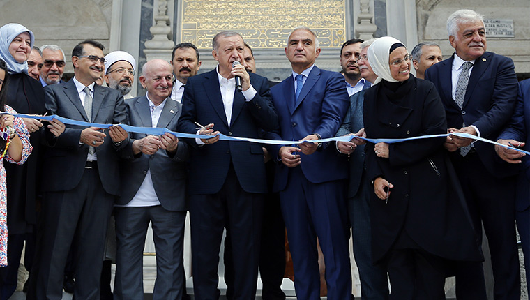 Ayazma Camisi, restorasyon sonrası ibadete açıldı!