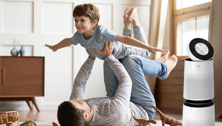 LG PuriCare 360, kapalı alanlarda da temiz hava sağlıyor!