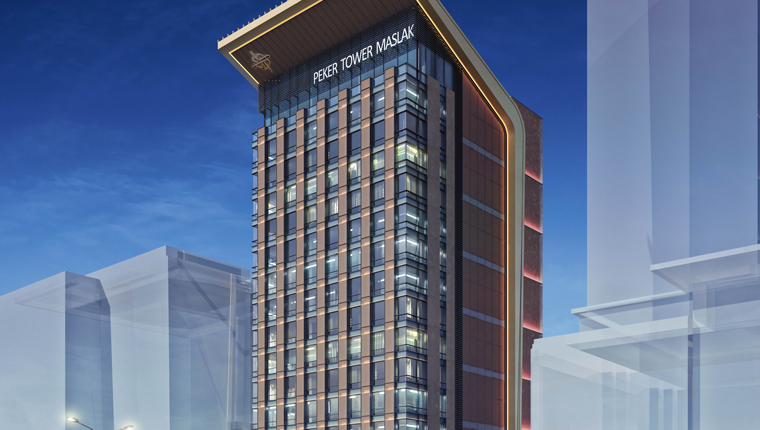 Peker Tower Maslak için düğmeye basıldı!