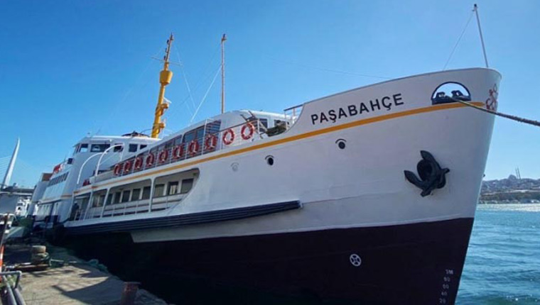 Tarihi Paşabahçe Vapuru seferlerine yeniden başladı!