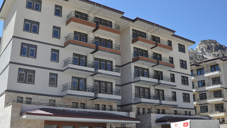 Yusufeli'nin yeni yerleşim yerine taşınma süreci başlıyor