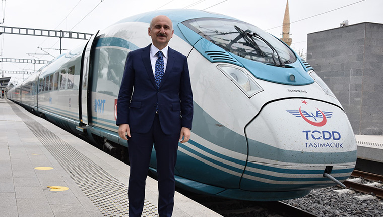 Hızlı trende günlük 31 bin 651 yolcu ile tüm zamanların rekoru kırıldı