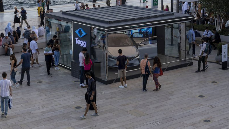 Togg'un Türkiye'deki yeni durağı Galataport İstanbul oldu