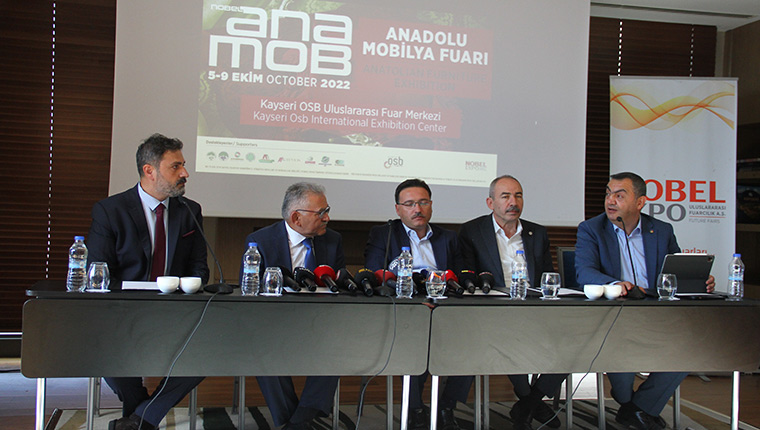 Kayseri'de Anadolu Mobilya Fuarı 5 Ekim'de kapılarını açacak