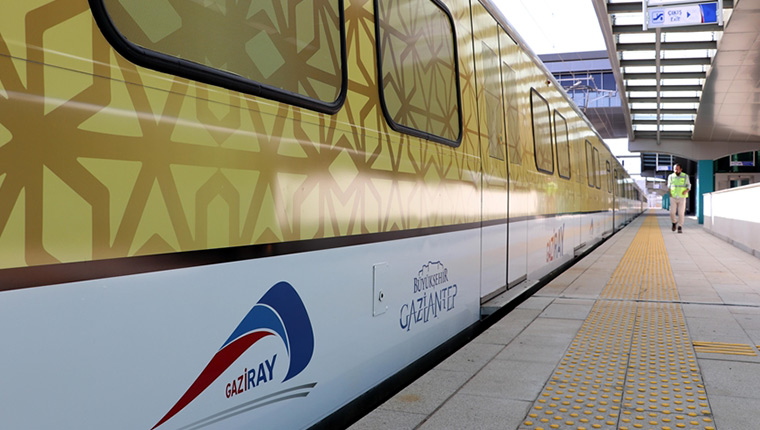 Gaziantep'in trafiğini rahatlatacak Gaziray, 5 Kasım'da sefere başlayacak