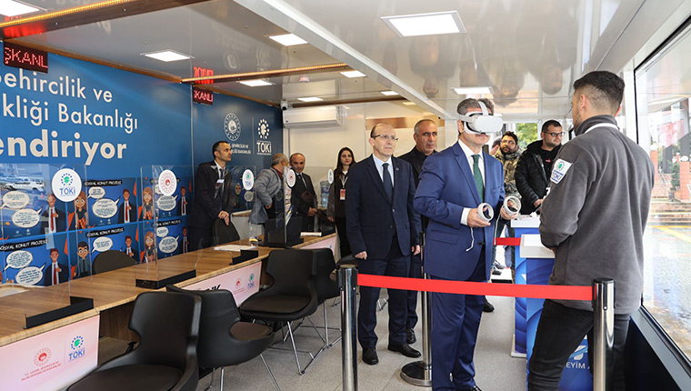 TOKİ sosyal konut projelerinin tanıtım tırı Giresun'a geldi