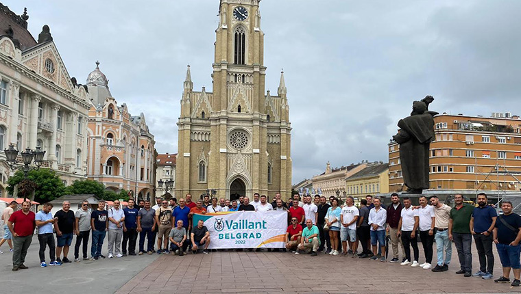 Vaillant Türkiye, başarılı yetkili satıcılarını Belgrad’da ağırladı