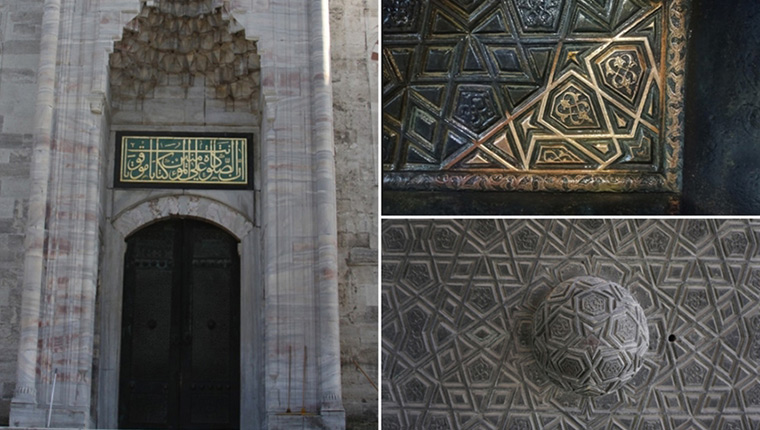 Sultanahmet Camisi'nin 400 yıllık kapısı restore ediliyor
