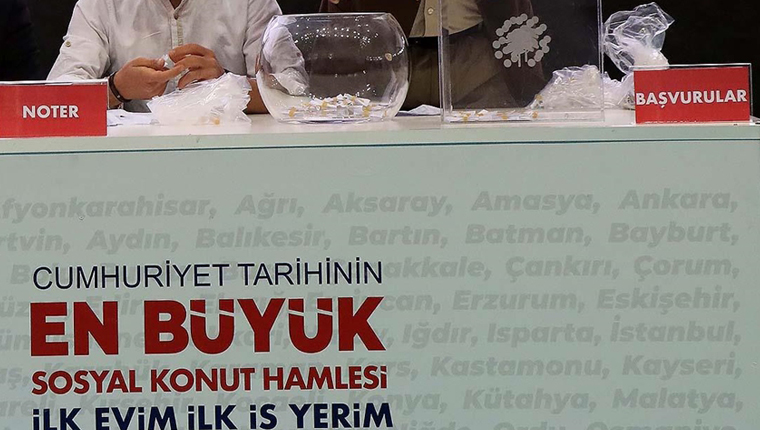 "İlk Evim, İlk İş Yerim" projesinin 3. etap kuraları başladı