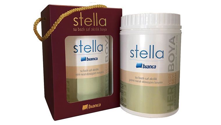 Bianca Stella Su Bazlı Akrilik Boya ile evinizde yeni dönüşüm başlıyor!