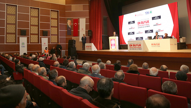 Artvin'de "İlk Evim, İlk İş Yerim" projesi için kuralar çekildi