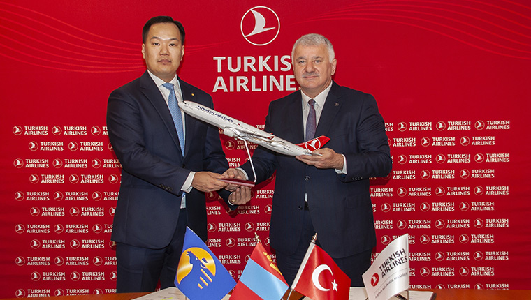 THY ve Moğolistan Hava Yolları kod paylaşımı anlaşması imzaladı