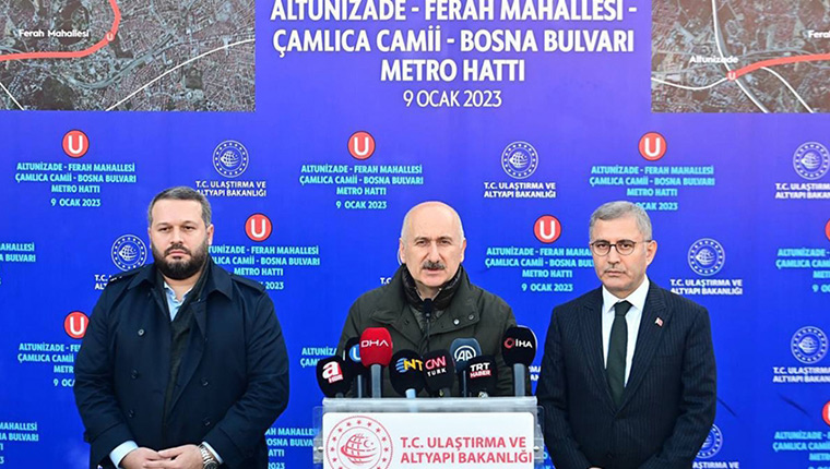 Altunizade-Bosna Bulvarı Metro Projesi 2024'te tamamlanacak!