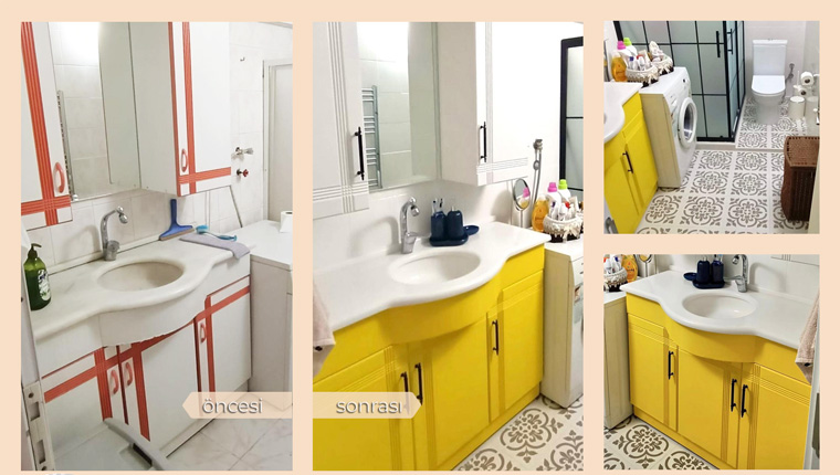 Banyolar, yeni nesil boyalarla kabuk değiştiriyor!