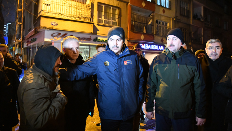 Bakan Kurum, Gaziantep'te incelemeler yaptı!