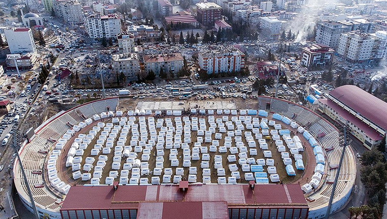 Deprem bölgesinde 50 bin 818 AFAD aile yaşam çadırı kuruldu!
