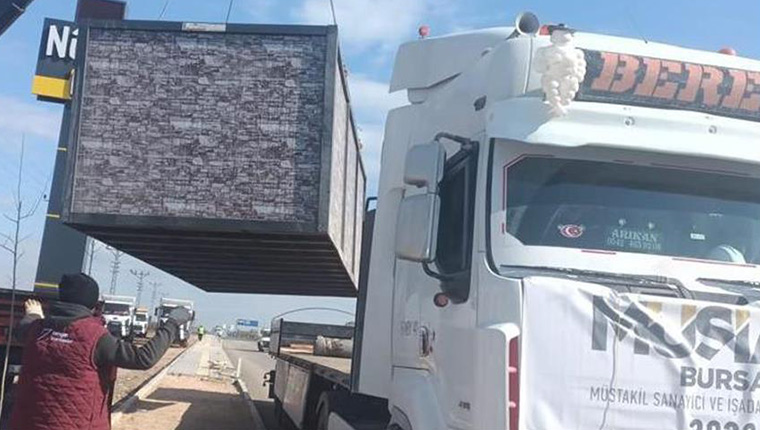 MÜSİAD deprem bölgesinde konteyner kent kuruyor!