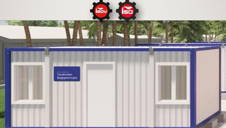 İstanbul Sanayi Odası deprem bölgesinde 1.000 konteyner kuracak!