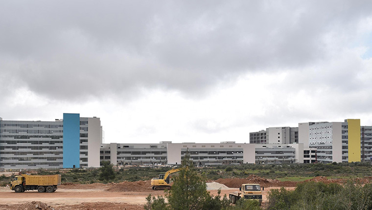  Antalya Şehir Hastanesi'nin yapımında sona gelindi