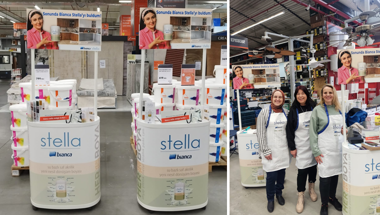 Bianca Stella, Koçtaş mağazalarında kullanıcılarla buluştu!