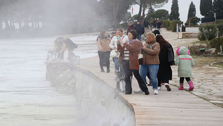 Pamukkale yılın ilk çeyreğinde 229 bin 897 ziyaretçi ağırladı