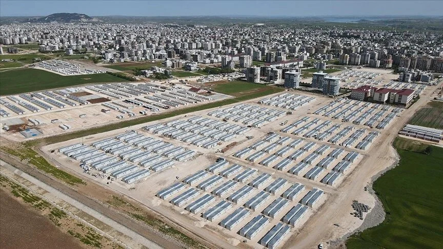 TPAO tarafından Adıyaman'da konteyner kent oluşturuluyor!
