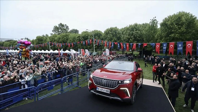Bursa'da Togg sahneye çıktı!