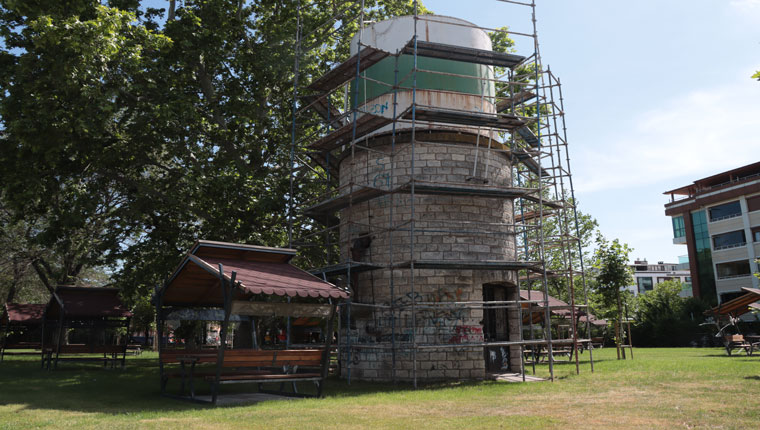Kırklareli Millet Bahçesi'nde tescilli yapılar restore ediliyor!