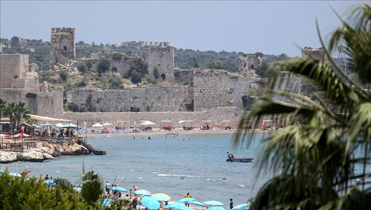 Kızkalesi, bayram tatilinde misafirlerini ağırlamaya hazır!