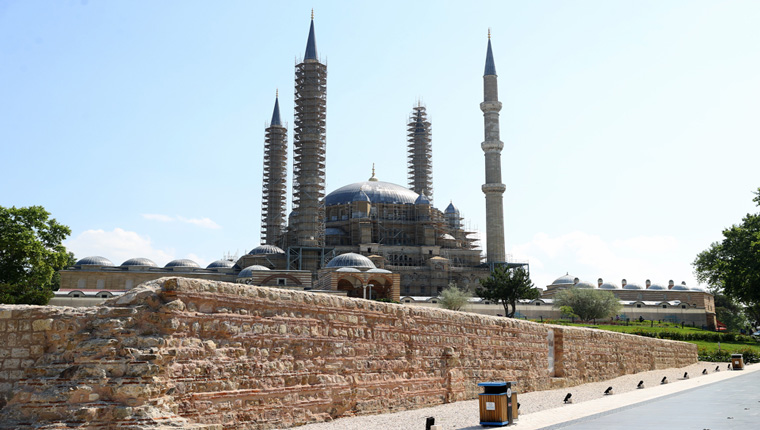 Selimiye Camii restorasyonunda o döneme ait bilgilere ulaşıldı!