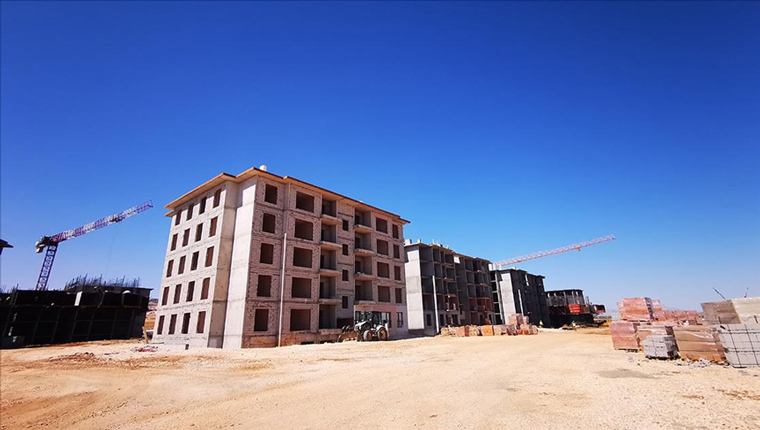 Adıyaman'da deprem konutları yükselmeye devam ediyor!