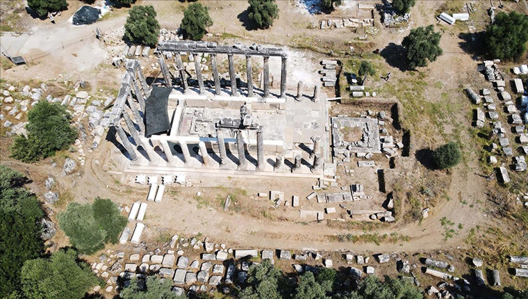 Zeus Tapınağı, restorasyonla dünya turizmine kazandırılıyor!