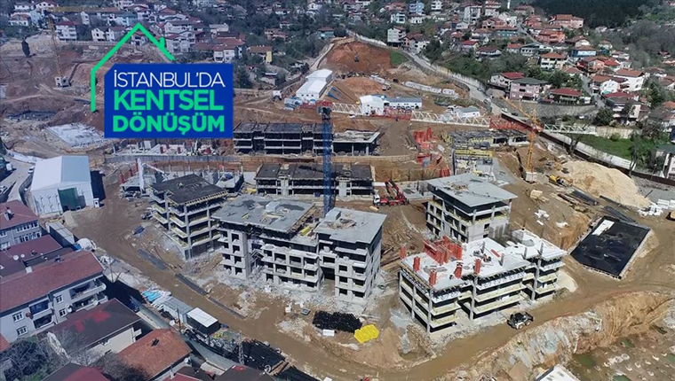 Beykoz Tokatköy'de kentsel dönüşüm projesinin %40'ı tamamlandı!